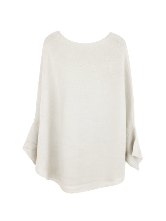 Womens Bat Sleeve Knitted Sweater